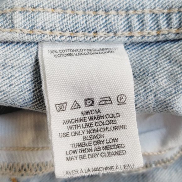 Free People Distressed Stud Denim Jacket - Picture 10 of 12